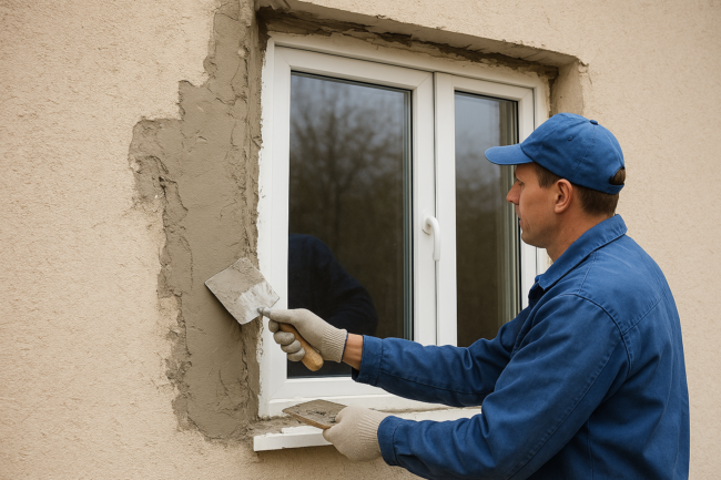 reparatie dupa montare termopan